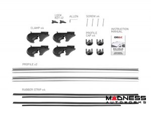 Ford Bronco Sport Roof Rack Cross Bars - for models w/ factory roof rails - Black - 2021-2024